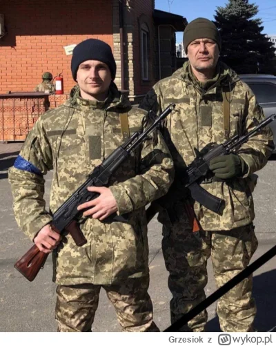 Grzesiok - Ojciec i syn Ukraińcy zginęli w obronie Bachmutu. Gdyby nie zdecydowali si...