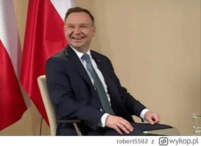 robert5502 - A tak wygląda smieszek światowego formatu. Potrafi rozładować napięcie i...