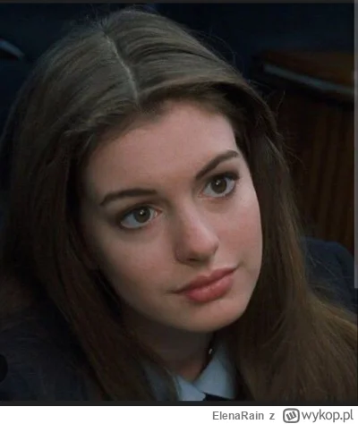 ElenaRain - Młoda Anne Hathaway to przykład naturalnego piękna. Minimalny makijaż, pr...