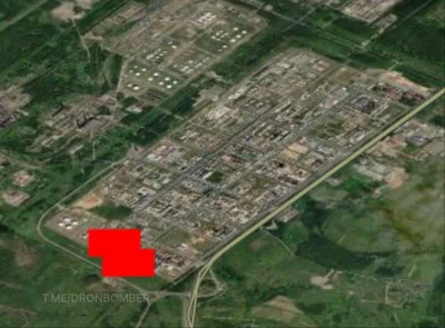 yosemitesam - #rosja #ukraina #wojna #rosjaplonie 
Mały update - rafineria Ropy Nafto...