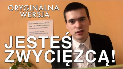 tosiek33 - @wfyokyga: Kim jesteś? Jesteś zwycięzcą!