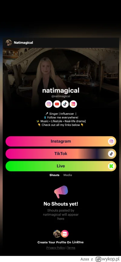 Azax - Nawet tu już niema odnośnika do OF XD #danielmagical
