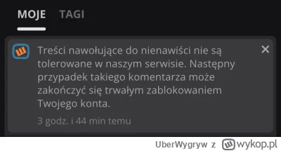 UberWygryw - @SelectLine: 

Przypominam ze spółka Wykop z Poznania nie życzy sobie ob...