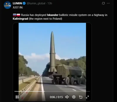 KIaudik - Wyobrazcie sobie, gdyby ukraincy postawili taka jebitna rakiete na srodku a...