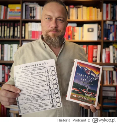 Historia_Podcast - KARTA DO GŁOSOWANIA (NSDAP NR 1 NA LIŚCIE). OBERSTDORF, GÓRNA BAWA...