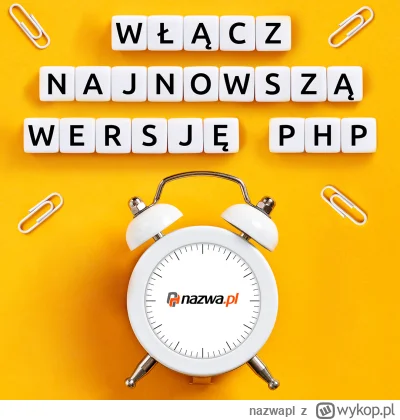 nazwapl - Zawsze korzystaj z najnowszych wersji PHP!

Zadbaj o swoją stronę WWW i uży...