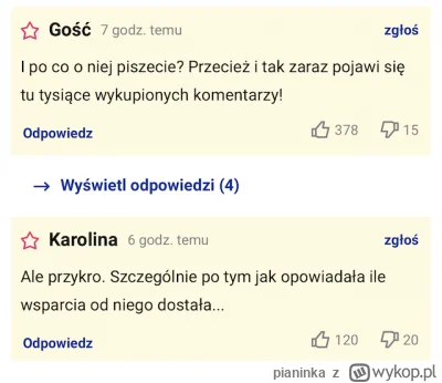 pianinka - Blanka wykupuje pozytywne komentarze na Pudelku xD  Tutaj top komentarze p...