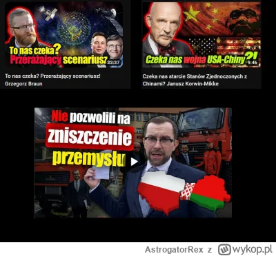 AstrogatorRex - #propaganda #bekazszurow #szury #ruskimir  #gryguc #pannikt #onuce #b...