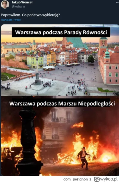 dom_perignon - Dziennikarz Wyborczej by zaatakować Marsz Niepodległości, posługuje si...