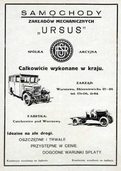 francuskie - Polski samochód w 1929 roku? Oczywiście 
#motoryzacja #ursus #warszawa #...