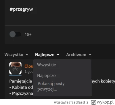 wqeqwfsafasdfasd - Jak już mamy ten wypok2.xD to może dodacie coś takiego, że jak się...