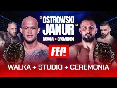 Sobocina - 🔥 Zaczynamy galę FEN 60! 🔥
Możesz obejrzeć ją za darmo na YouTube: 📺 h...