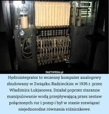 8kiwi - To nic, sowieci zbudowali komputery na wodę