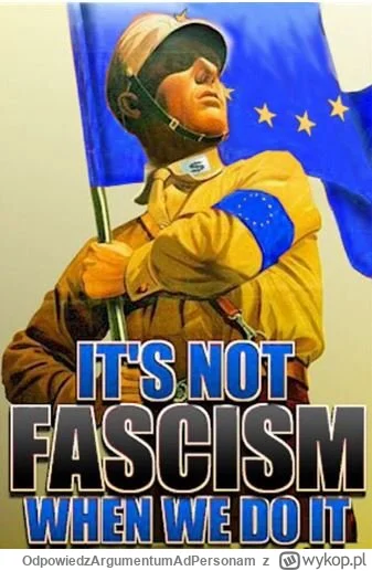 OdpowiedzArgumentumAdPersonam - Dlaczego Lewica kojarzy się z fasismem i zamordyzmem....