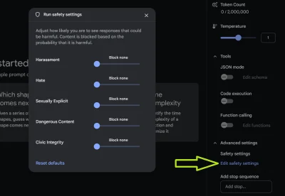 raneli - @Mdx91: Spróbuj w Google AI Studio https://aistudio.google.com/app/prompts/n...