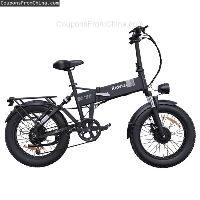 n____S - ❗ Ridstar H20 PRO Electric Bike 48V 23Ah 1000Wx2 20inches [EU]
〽️ Cena: 1369...