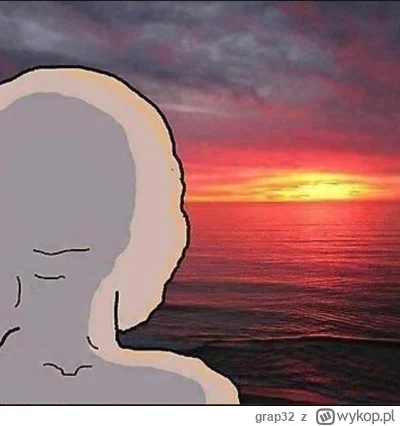 grap32 - Przegapiłem moment, w którym samotność – niegdyś cicha towarzyszka wieczorów...