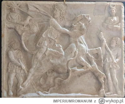 IMPERIUMROMANUM - Mitra zabijający byka na reliefie

Relief rzymski z III wieku n.e. ...