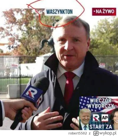 robert5502 - Tefał republyka są jusz fy #usa i nadajoł pszekas lajv .Proso ,o w płaty...