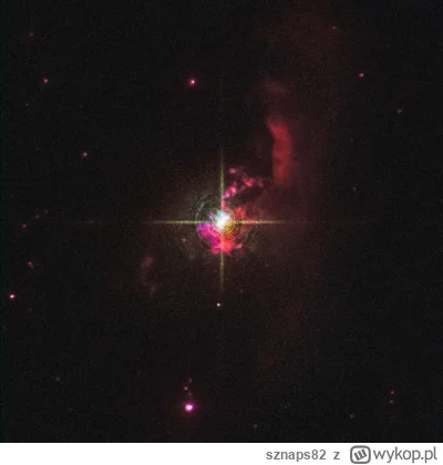 sznaps82 - Symbiotyczna gwiazda Mira HM Sge

Zdjęcie z Kosmicznego Teleskopu Hubble'a...