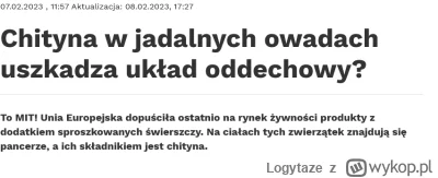 Logytaze - Kilka sekund w wyszukiwarce, aby nie powielać szurskich głupot.

https://z...