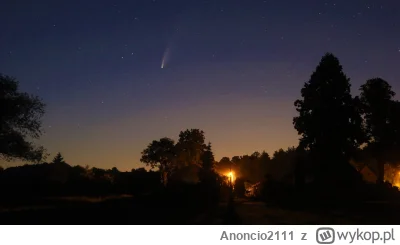 Anoncio2111 - Miraski moje kochane, chciałem podzielić się z Wami fotografią komety C...