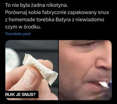 wolny_kot - Na pewno to była nikotyna.
Na pewno.
#bekazpisu #wybory #polityka #byleni...