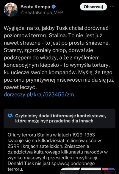 sznioo - @deeprest: kempa już pokazała jaką pis jest merytoryczną opozycją xD