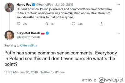 afc85 - #neuropa  #rosja #bekazprawakow #prawicowizdrajcy 

wiecie że putin ma rozsąd...