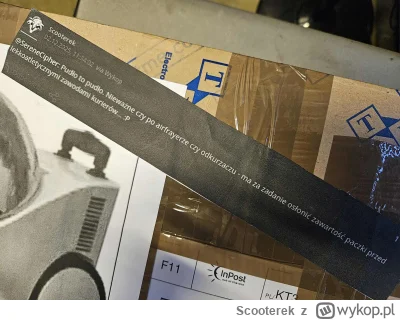 Scooterek - @kamilspl: Ciekawe ilu kurierów miało ochotę zasadzić kapę w pakę po prze...