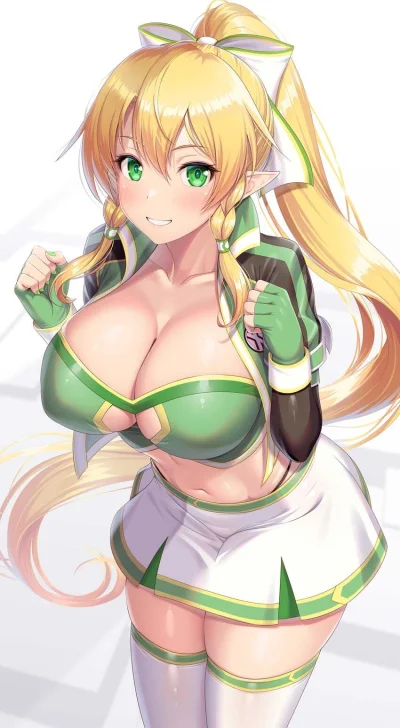 KsyzPhobos - #leafa #swordartonline #anime #randomanimeshit #zakolanowkianime #oppai