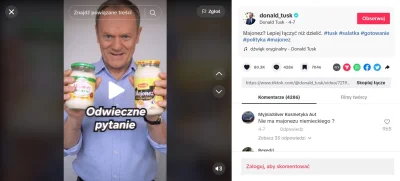 xer2--her - Wspomniany tiktoker.

https://www.tiktok.com/@Donald_Tusk/video/721922384...