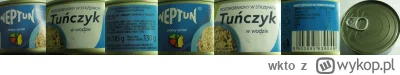 wkto - #listaproduktow
#tunczykpuszka #tunczykrozdrobniony #tunczykpuszkawoda Neptun ...