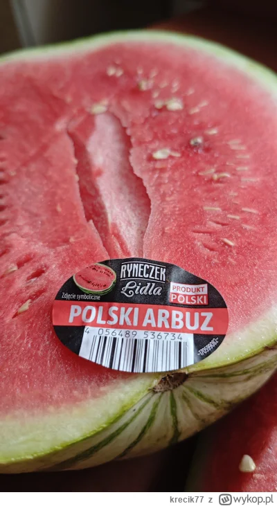 krecik77 - Uwaga polski arbuz w Lidlu o smaku zielonego ogórka!
#lidl #zakupy
