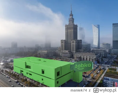 maniek74 - #gielda

Myślicie, ze otwarcie tej gigantycznej Żabki w centrum Wawy, któr...