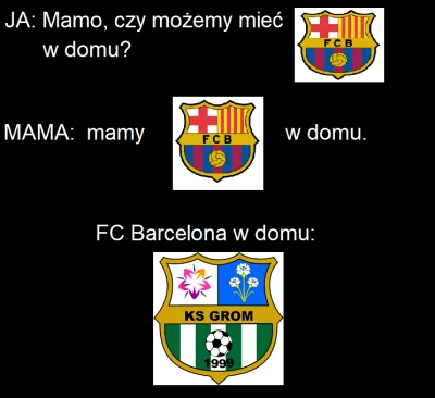 NiebieskiGroszek - Jaki kraj taka FC Barcelona

SPOILER

#heheszki #pilkanozna #mecz