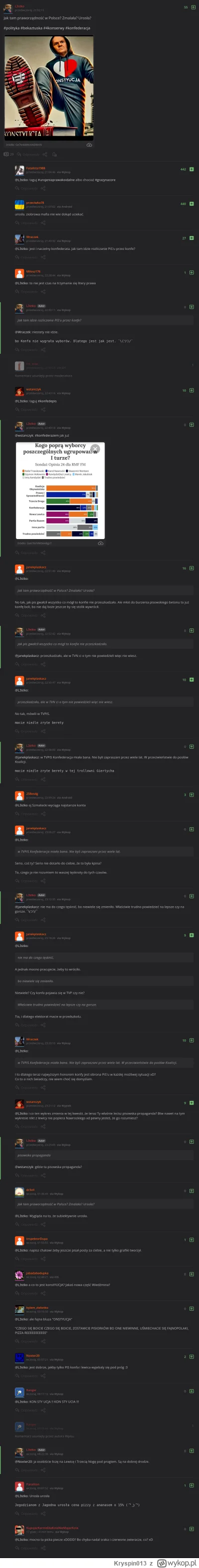 Kryspin013 - I za nim ktoś zapyta: tak to jest wpis z gorących. 

Mirror dla potomnyc...