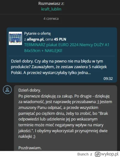 Bunch - Tak sobie pośmieszkowałem ze sprzedawcą ( ͡° ͜ʖ ͡°) Pozytywnie!
Kupiłem plaka...