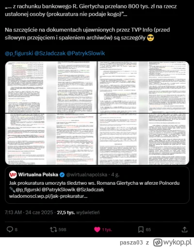 pasza03 - Prokuratura kryje na rzecz kogo roman giertych wysyłał przelewy. Przed niel...