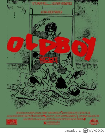 papadee - #plakatyfilmowe 
Oldboy 2003