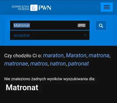 Mirkoncjusz - @Wolvi666 "sjp.pl" to nie jest zaden słownik jezyka polskiego, tylko po...