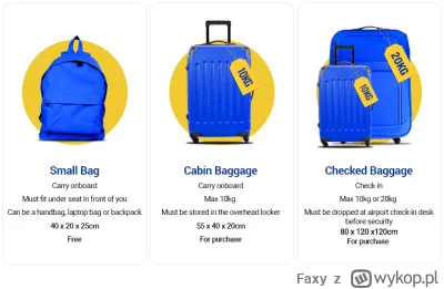 Faxy - Cześć, potrzebuję kupić plecak, który będzie mieścił się w nowych limitach Rya...