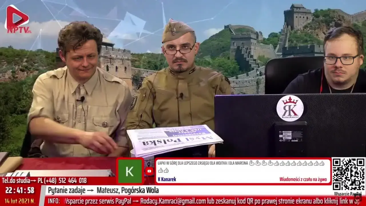 Bela022 - #kiszak #jablonowski
- (Kaszak) Ile grasz w gry
- (Widz) Nie wiem co ma to ...