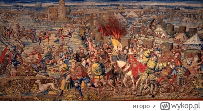 sropo - Bitwa pod Pawią 24 lutego 1525 roku była kluczowym starciem w wojnach włoskic...