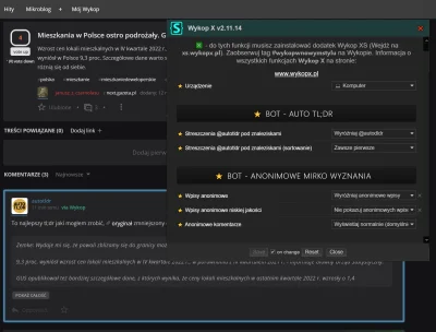 SebastianDosiadlgo - TL;DR: WykopX obsługuje kolejnego bota. Bot @autotldr streszcza ...