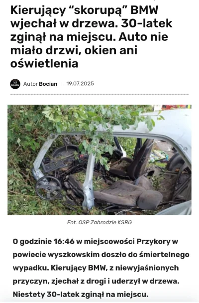 picasssss1 - ( ಠ_ಠ) co chłopem kierowało to już się nie dowiemy.

#motoryzacja #samoc...