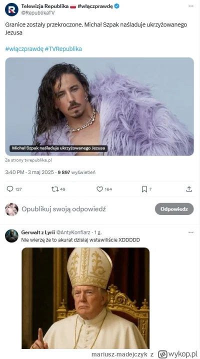 mariusz-madejczyk - Jacy oni są kuźwa żałośni... (to znaczy Republika, to znaczy PiS,...