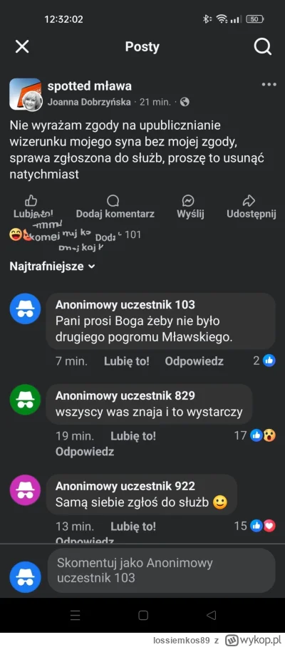 lossiemkos89 - Matka jego się jeszcze rzuca w komentarzach ( ͡° ͜ʖ ͡°)