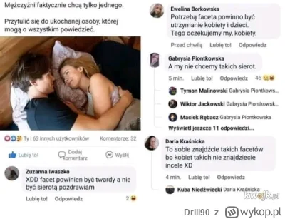 Drill90 - Jesteś chadem z bickiem i sylwetką jak Pudzian = jesteś przemocowcem. Jeste...