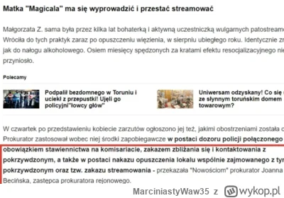 MarciniastyWaw35 - #danielmagical Czy ja czegoś nie rozumiem ?skoro menelica dostała ...